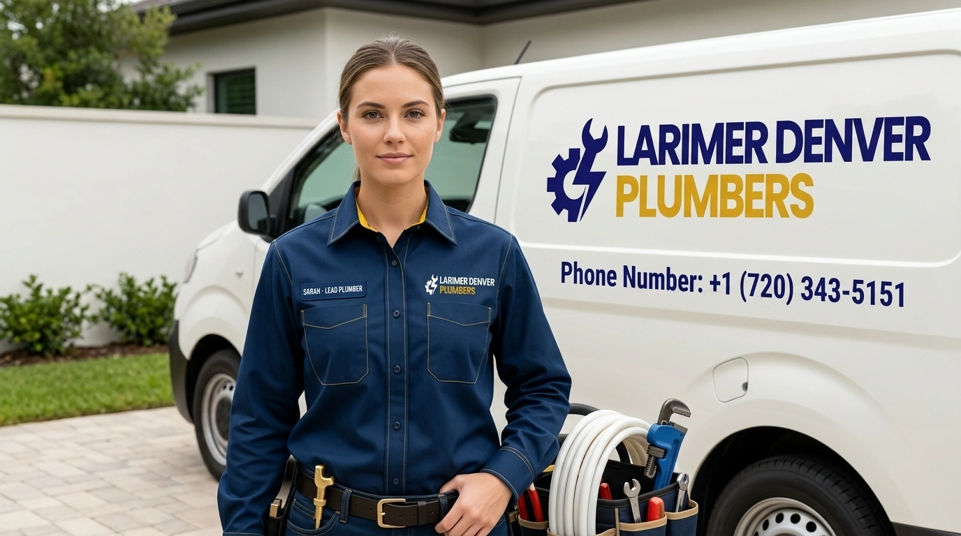 Larimer Denver Plumbers certified lead plumber holding Colorado Master Plumber License in Denver CO