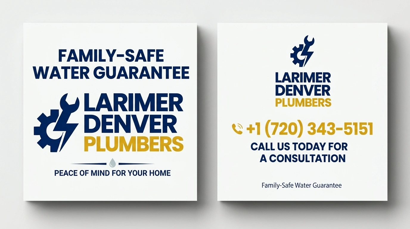 Larimer Denver Plumbers family safe water guarantee providing peace of mind for Denver CO homeowners
