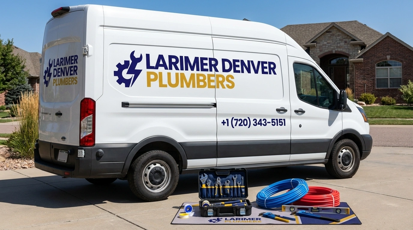 Larimer Denver Plumbers fully equipped service van ready for 24/7 emergency dispatch across Denver CO