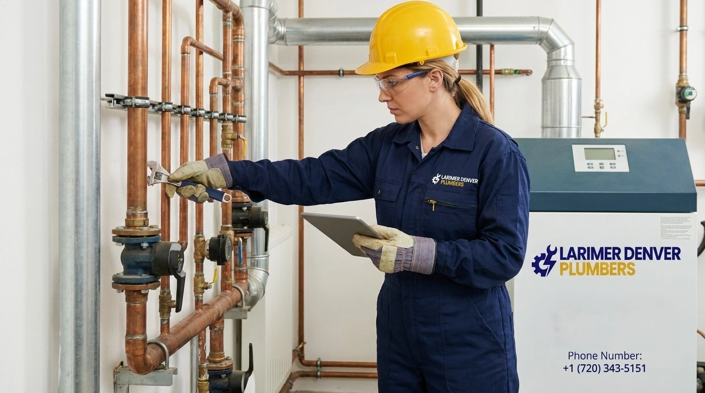 Professional boiler repair and freeze-rated plumbing by Larimer Denver Plumbers Denver CO