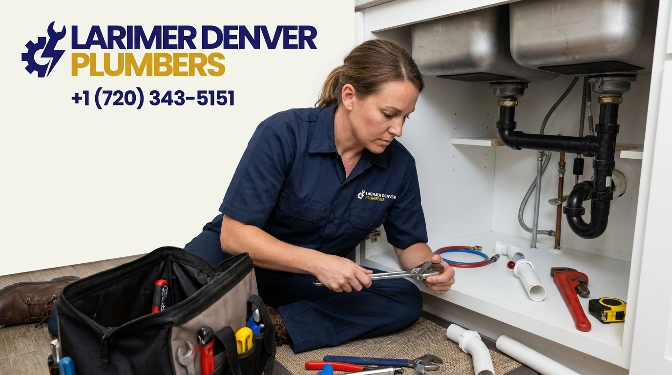 Professional kitchen plumbing repair in Denver CO by Larimer Denver Plumbers