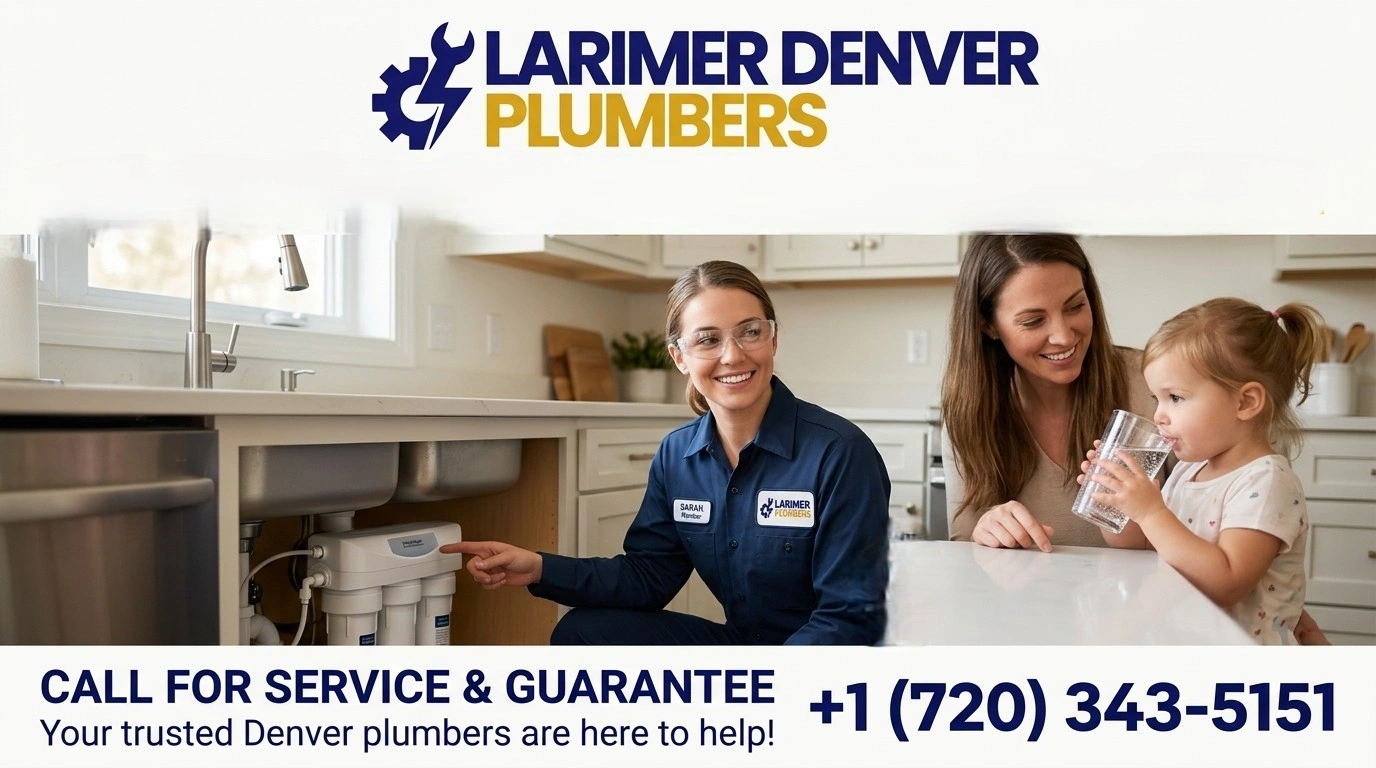 Trusted Denver plumbers ensuring clean safe drinking water for families through routine maintenance